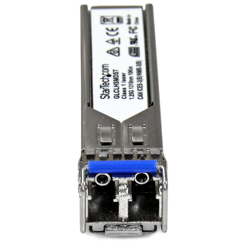 StarTech GLCLHSMD10ST 1GbE Single Mode Fiber SMF Optic Transceiver 10 Pack